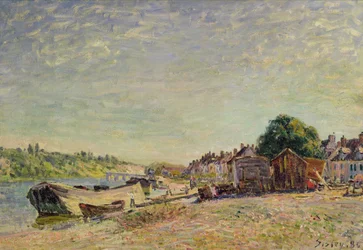 Les bois du Liong in Saint-Mammes, 1885